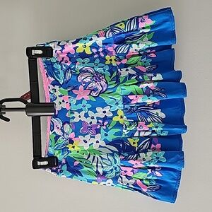 Skirt with built-in shorts made with nylon and spandex size xxs